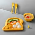 thumbnail image 6 of Dinosaur Plates for Kids - Interesting Children's Tableware and Dinner Trays Featuring Exquisite Design and Practical Use, 6 of 7