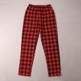 thumbnail image 4 of Conjunto de Ropa Familiar Navideña a Juego Pijamas a Cuadros, Negro,Mamá-XS XBTCLXEBCO GL017-QZ12799A1, 4 of 7