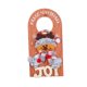 thumbnail image 1 of Placa de madera con pomo para puerta de Navidad, decoración navideña, letrero colgante de bienvenida para puerta Ciervo, 1 of 9