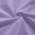 thumbnail image 7 of ClodeEU Womens Summer V Neck Short Sleeve Tops Shirts, Dressy Casual Blouse Spring Vacation Tshirts Clothes Purple,Womens Plus L, 7 of 7