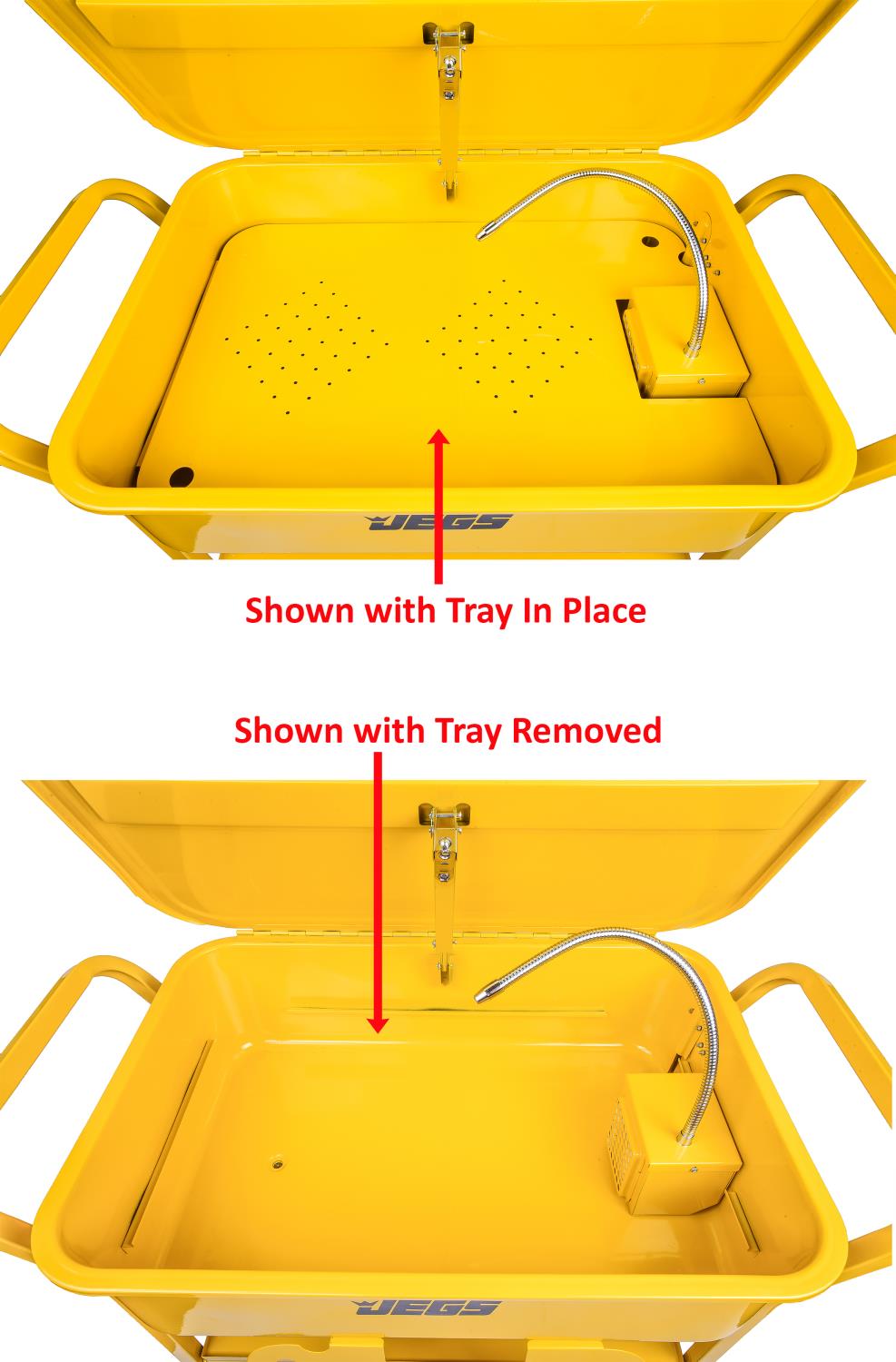 Buy JEGS 81603 Portable Parts Washer Cart 20Gallon Tank Solvent
