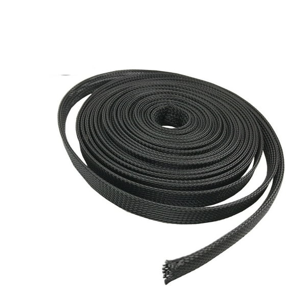 PET Elastic Wire Cable Sleeve 3 Meters Insulated Sleeving Data Line Protection Flame-Retardant Cable Organizer
