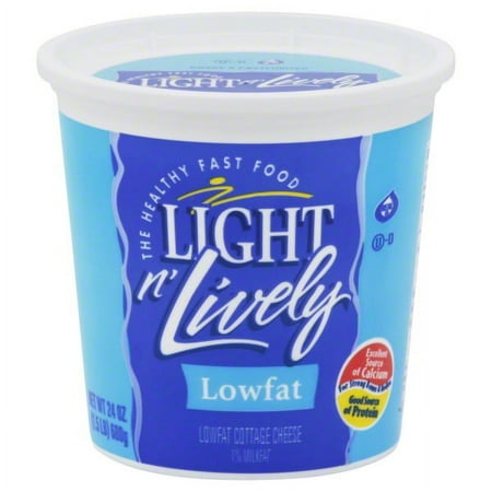 Light N' Lively: Lowfat Cottage Cheese, 24 Oz