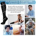 thumbnail image 4 of 3 Pairs Copper Compression Socks for Women & Men Circulation 15-20 mmhg - Better Blood Flow, Swelling, Best Support for Medical, Running, Nursing, 4 of 6