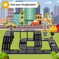 thumbnail image 4 of Paquete de expansión Magnetic Tiles Road Aukit para niños mayores de 3 años, 4 of 6