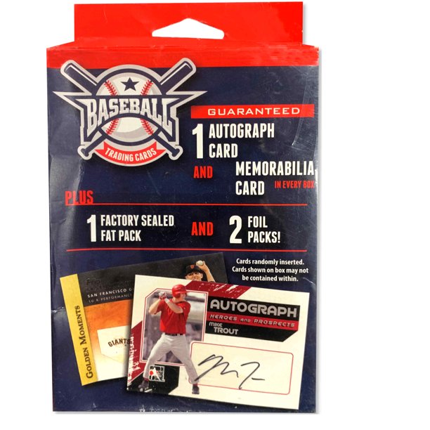 2016 Baseball Autograph Relic Mystery Box Assortment box of MLB