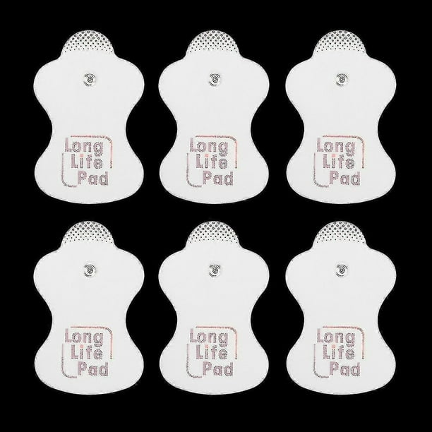 12pcs/6Pairs Replacement Electrode Pad for Omron Massagers Elepuls Long Life Pad - XC