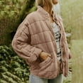 thumbnail image 5 of SUYIDA Quilted Jackets for Women Casual Puffer Jacket Lightweight Stand Collar Coats Padded Coat Warm Comfy Outwear, 5 of 8