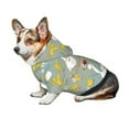 thumbnail image 7 of Disketp Cute Farm Birds Dog Hoodie Dog Clothes with Hat, Pet Winter Clothes Warm Hoodies Coat for Small Dogs-X-Small, 7 of 7