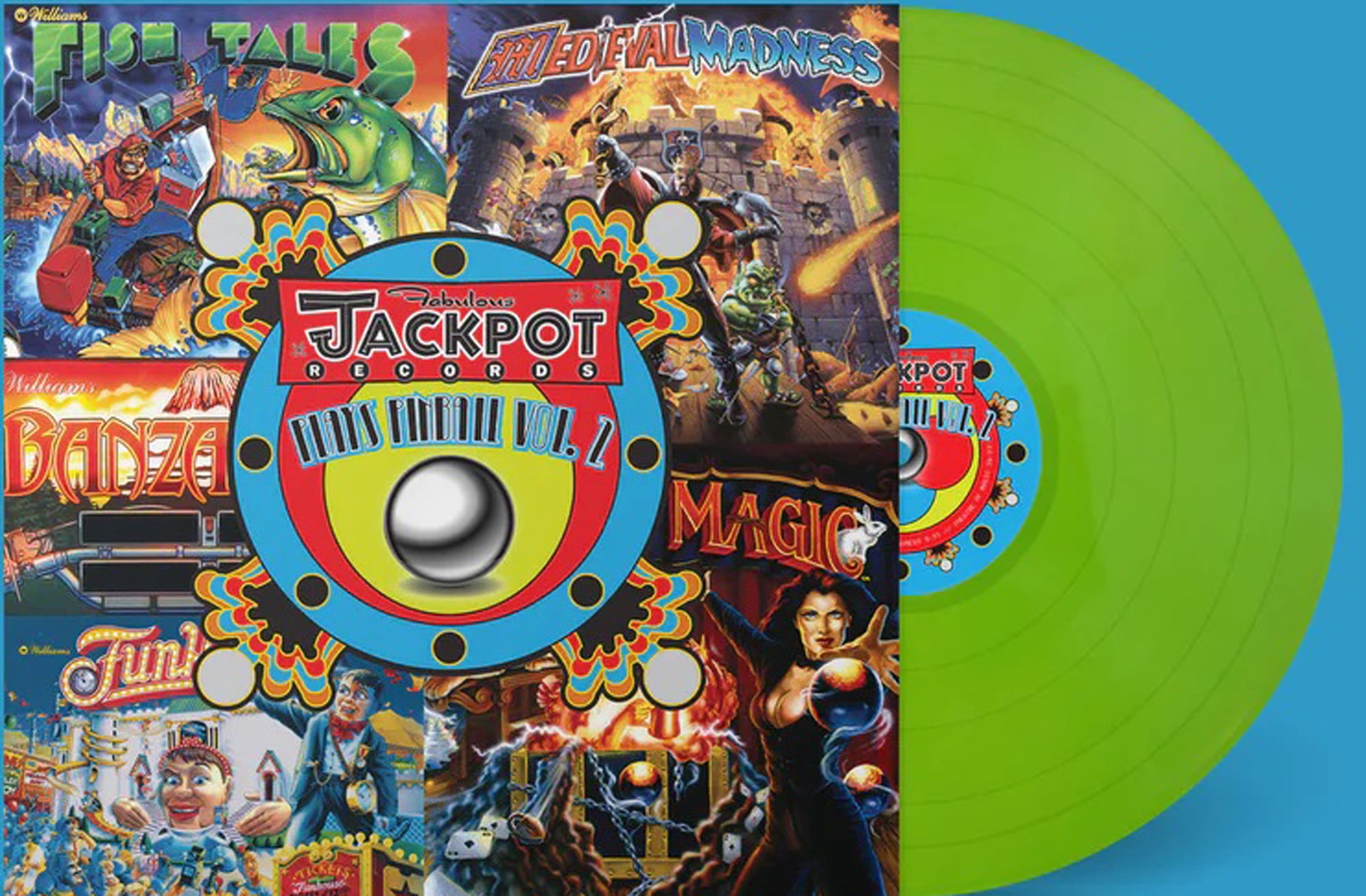 Jackpot Plays Pinball Vol. 2 - O.S.T. - Jackpot Plays Pinball Vol. 2 Soundtrack - Music & Performance - Vinyl