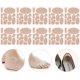 thumbnail image 1 of Pegatinas adhesivas de franela duraderas, 11 formas, 6 piezas para un acolchado cómodo del calzado que previene las ampollas en las almohadillas del talón, 1 of 7