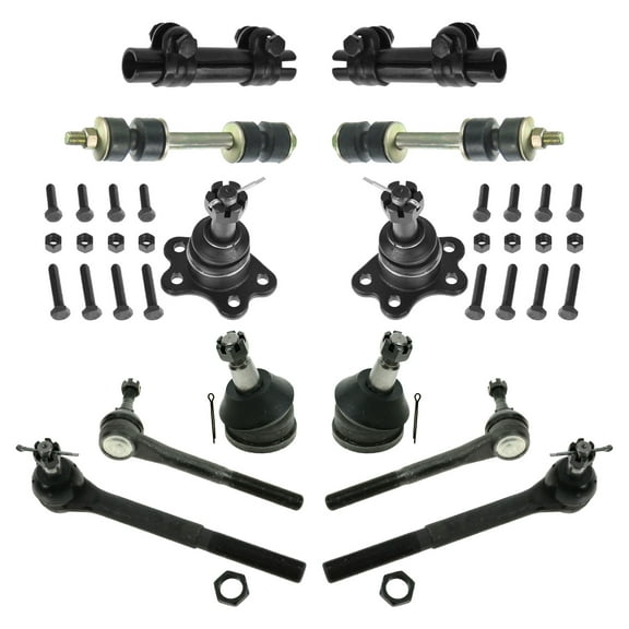TRQ Front Ball Joints Tie Rods Links Fits 88-99 C1500 Suburban C2500 Tahoe Yukon PSA43370 Fits select: 1988-2000 CHEVROLET GMT-400, 1995-2000 CHEVROLET TAHOE