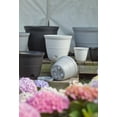 thumbnail image 3 of Mainstays 15 inch Self Watering Plastic Planter with Saucer - White, 3 of 4