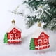thumbnail image 4 of Inteprter 2 unids/set Mini Adornos de árbol de Navidad excelente decoración de fiesta de Navidad para decoración de árbol de Navidad Kits de decoración para fiestas D, 4 of 6