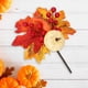 thumbnail image 5 of Enchufe de plástico Hojas de arce artificiales Vid Follaje falso con calabaza DIY Decoración de Halloween Festival de cocina, 5 of 8