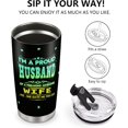 thumbnail image 4 of Valentines Day Gifts for Husband from Wife: Anniversary Birthday Present for Him, Stainless Steel 20oz Travel Coffee Tumbler Cup for Men, for Boyfriend Husband, 4 of 5
