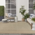 thumbnail image 4 of Nourison Tulum 8' x 10' Taupe Outdoor Rug, 4 of 11