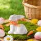 thumbnail image 1 of Uuiauoio 1 pc Mini Ceramic Rabbit Figurines, Porcelain Easter Bunny Decorations for Home, Tabletop Ornament, Tea Ceremony Pet, 1 of 6