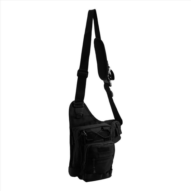 Bolso Bandolera de Pesca, Riñonera para Hombre con Almacenamiento de Aparejos, Bolsa Deportiva de Pecho con Múltiples Bolsillos para Escalada y Acampada.