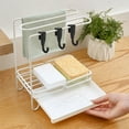 thumbnail image 3 of Mobutofu 16PCS Plastic Utility Hangers Multifunctional Square Tube Hook for Office Door, 3 of 8