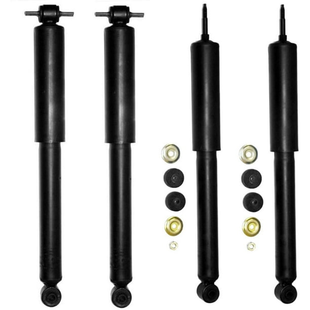 Detroit Axle Front Rear Shock Absorbers Replacement for Jeep Wrangler