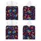 thumbnail image 2 of Balery mushroom colorful Skull Porta Pañuelos de Cuero con Estampado – Funda Moderna Cuadrada para Caja de Pañuelos, Dispensador 5x5x5'', 2 of 7