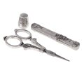 thumbnail image 4 of 3 Piezas Tijeras Dedal Agujas de Acero Inoxidable DIY Herramientas de Costura Sunnimix Tijeras de coser, 4 of 8