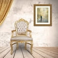 thumbnail image 3 of Manning, Ruane 25x32 Gold Ornate Wood Framed with Double Matting Museum Art Print Titled - City Romance I, 3 of 4