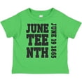 thumbnail image 3 of Inktastic Juneteenth June 19, 1865 Boys or Girls Toddler T-Shirt, 3 of 5