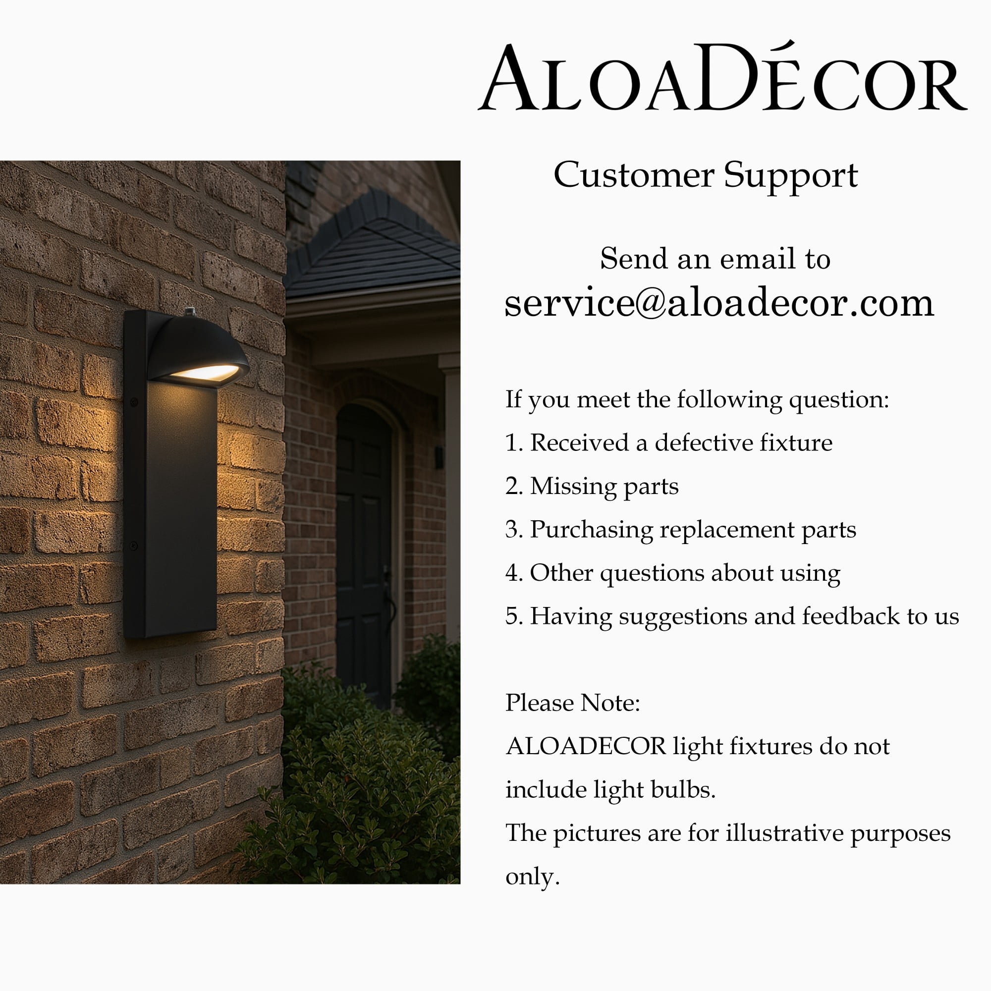 1 Light H11 in. Modern Outdoor Integrated LED Wall Light with Dusk-to-Dawn Sensor Minimalist Lines Black Exterior Sconce with Frosted Glass for Entryway Porch