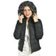 thumbnail image 1 of Chamarra acolchada con capucha Roman Fashion /Juvenil, 7504 (Negro) negro G, 1 of 6