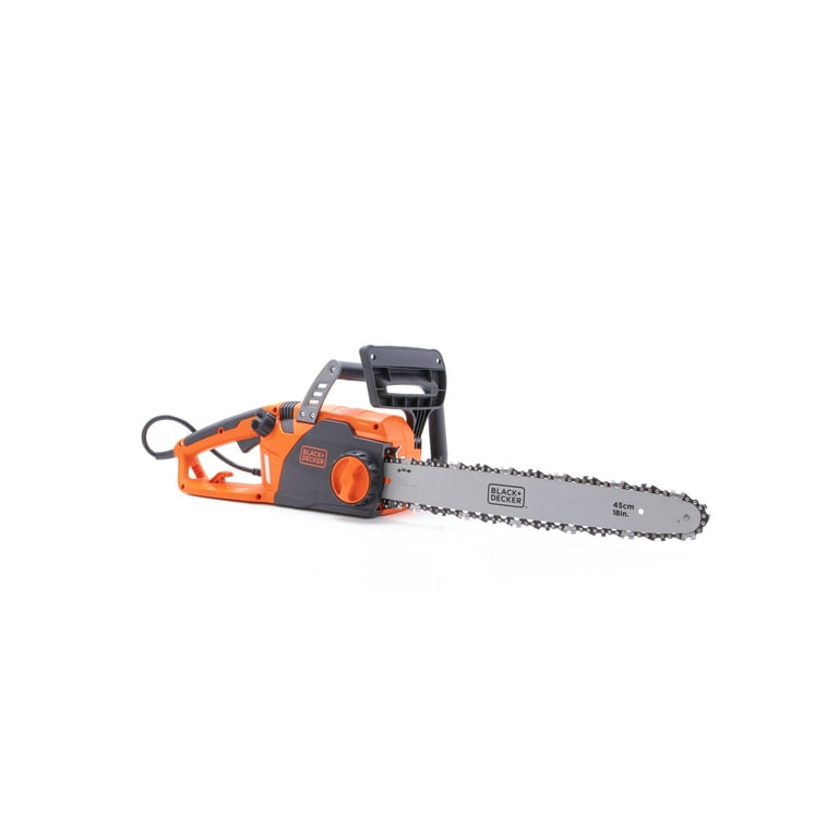 BLACK+DECKER Corded Chainsaw 15 amp, 18 inch, CS1518 - Walmart.com