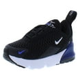 thumbnail image 5 of Nike Air Max 270 Infant/Toddler Shoes Size 4, Color: Black/Blue, 5 of 5