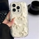 thumbnail image 3 of Funda de teléfono a prueba de golpes con purpurina y lazo de perla 3D para iPhone 16, 14, 13, 12, 11, 15 Pro Max Plus, XS Max, XR, XS, funda de silicona suave transparente, 3 of 5