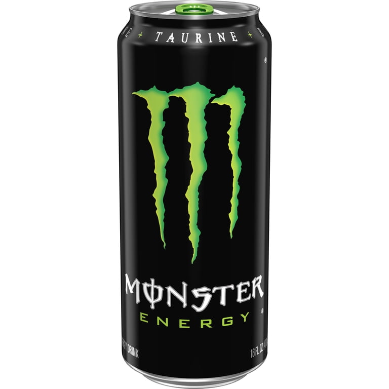 Monster Energy, Energy Drink, 16 Fl Oz, Original 4 Pack - Walmart.com