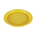 thumbnail image 1 of Nvzi 20Pcs 10in Plastic Dinner Plates, Disposable Plates Bulk Pack, Party Plates for BBQ, Picnic, Parties, Travel and Events, Microwavable Recyclable（Yellow）, 1 of 1