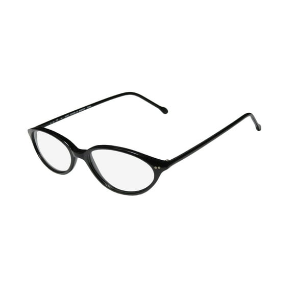 NEW UNITED COLORS OF BENETTON 350 WOMENS/LADIES CAT EYE FULL-RIM BLACK DURABLE CAT EYE TIGHT FIT GIRLS FRAME DEMO LENSES 48-16-140 EYEGLASSES/SPECTACLES