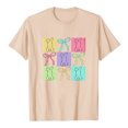 thumbnail image 4 of Tops de Manga Corta de Verano para las Mujeres Imprimir Blusa de Cuello Redondo, Moda Ligera de Poliéster Spandex, 4 of 4