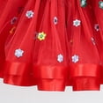 thumbnail image 5 of Kogui Tutu Skirt Layered Ballet Tulle Rainbow Tutu Skirt for Big Girls Dress Up Size 9-10T (Red,9-10 Years), 5 of 9