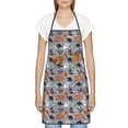 thumbnail image 3 of Pofeuu Happy Halloween Print Aprons with Pockets, Cute Aprons for Kitchen, Cooking, Server, Barber, Chef Apron, 3 of 7