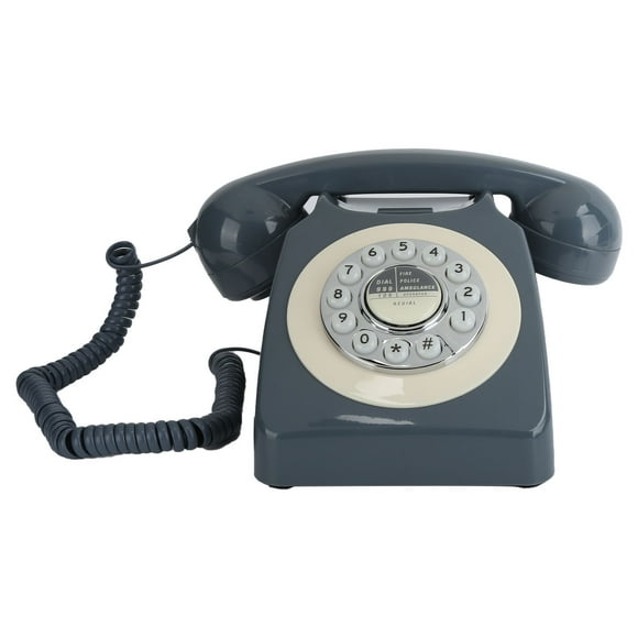 Retro Telephone, Desktop Landline Phone Old Fashioned Corded Telephone Fixed Telephone Classic Corded Phone  For  Hotel