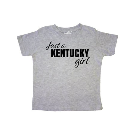 

Inktastic Just a Kentucky Girl Born and Raised Gift Toddler Toddler Girl T-Shirt