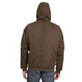 thumbnail image 2 of Berne Men's Highland Washed Cotton Duck Hooded Jacket HJ375, 2 of 3