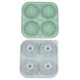 thumbnail image 2 of Bandeja para cubitos de hielo con forma de balón de fútbol: molde grande de silicona de 4 cavidades para cubitos de hielo de whisky, cócteles y cervezas. Bandeja reutilizable para congelar, ideal, 2 of 6