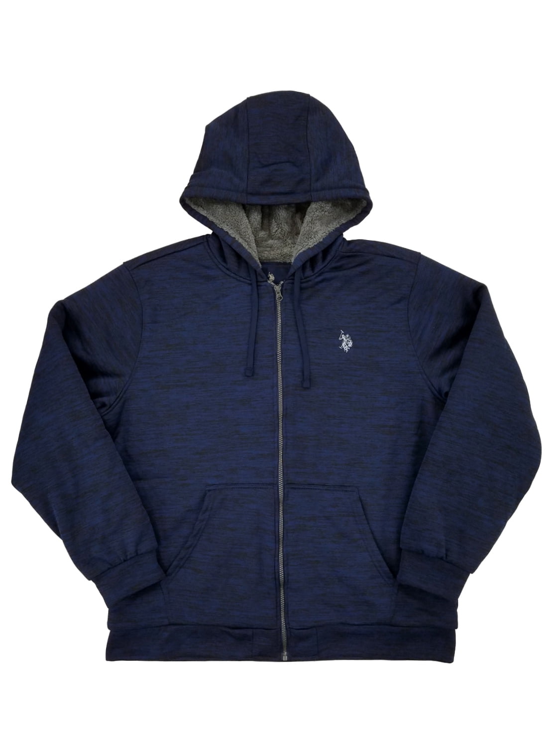 us polo zip up hoodie
