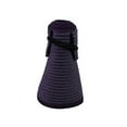 thumbnail image 2 of Pare-soleil Pliable en Paille pour Femmes Protection Solaire Chapeau de Plage Topless Réglable, 2 of 8