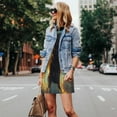thumbnail image 4 of Lukts Robe Sans Manches Nuage Doré pour Femmes, Robe d'Été à Col Rond avec Poches, Adaptée à la Vie Quotidienne, Plage, Fête, 4 of 7
