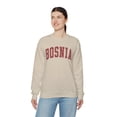thumbnail image 7 of Bosnia Sweatshirt Gifts Crew Neck Shirt Long Sleeve Unisex, 7 of 7