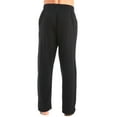 thumbnail image 3 of Big & Tall Hanes® 2-pack Solid Knit Pajama Pants Color: Black Gray Size: XL TALL, 3 of 3