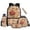 Watermelon Capybara, variant on Binienty Watermelon Capybara Kids Backpack Lunch Box Set For Grade Students Girls 5-In-1 Lightweight Bookbag Lunchbag Pen Pouch Keychain Children Back To School Gifts
